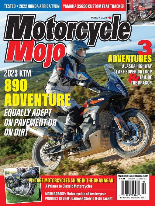 Title details for Motorcycle Mojo Magazine by Riptide Resources Inc o/a Motorcycle Mojo Magazine - Available